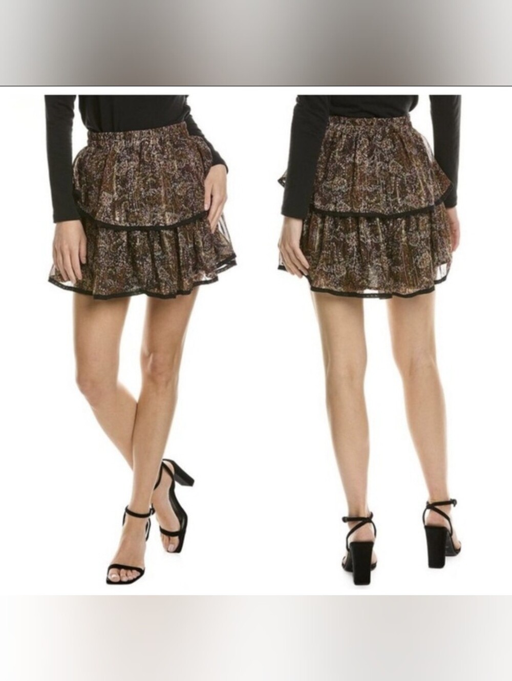 Allison Layered Mini Skirt - Medium